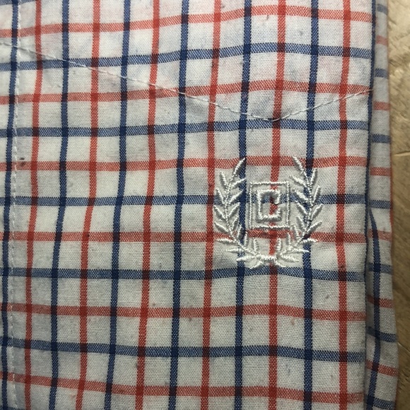 Ralph Lauren Chaps Long Sleeve Polo Men’s Red White and blue XXL - Picture 5 of 9